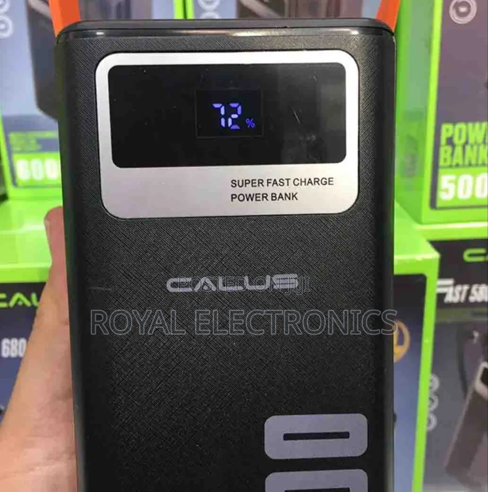 Original Calus 60,000mah Power Bank. 22.5w Super Fast Chargemulti-Port