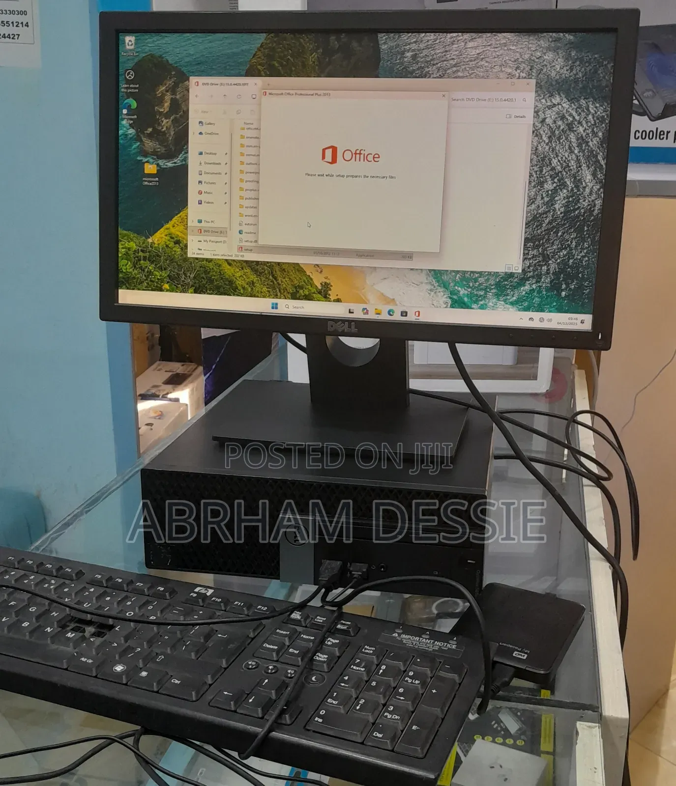 New Desktop Computer Dell OptiPlex 3050 8GB Intel Core I5 SSD 512GB