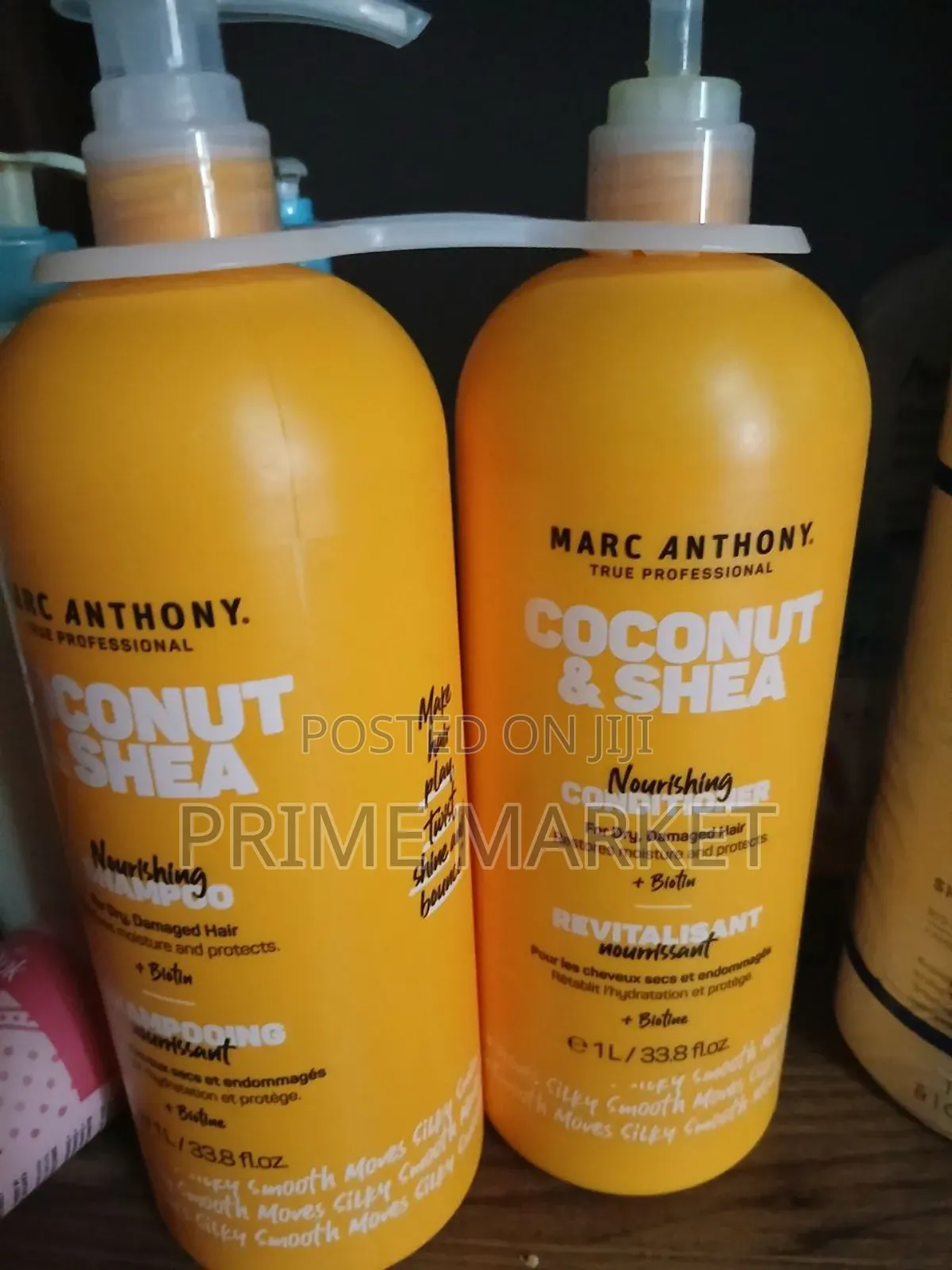 Marc Anthony Coconut Oil Shea ButterBiotin Shampoo Conditioner