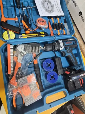 Bosh Rechargeable Drill Within Full Accessories