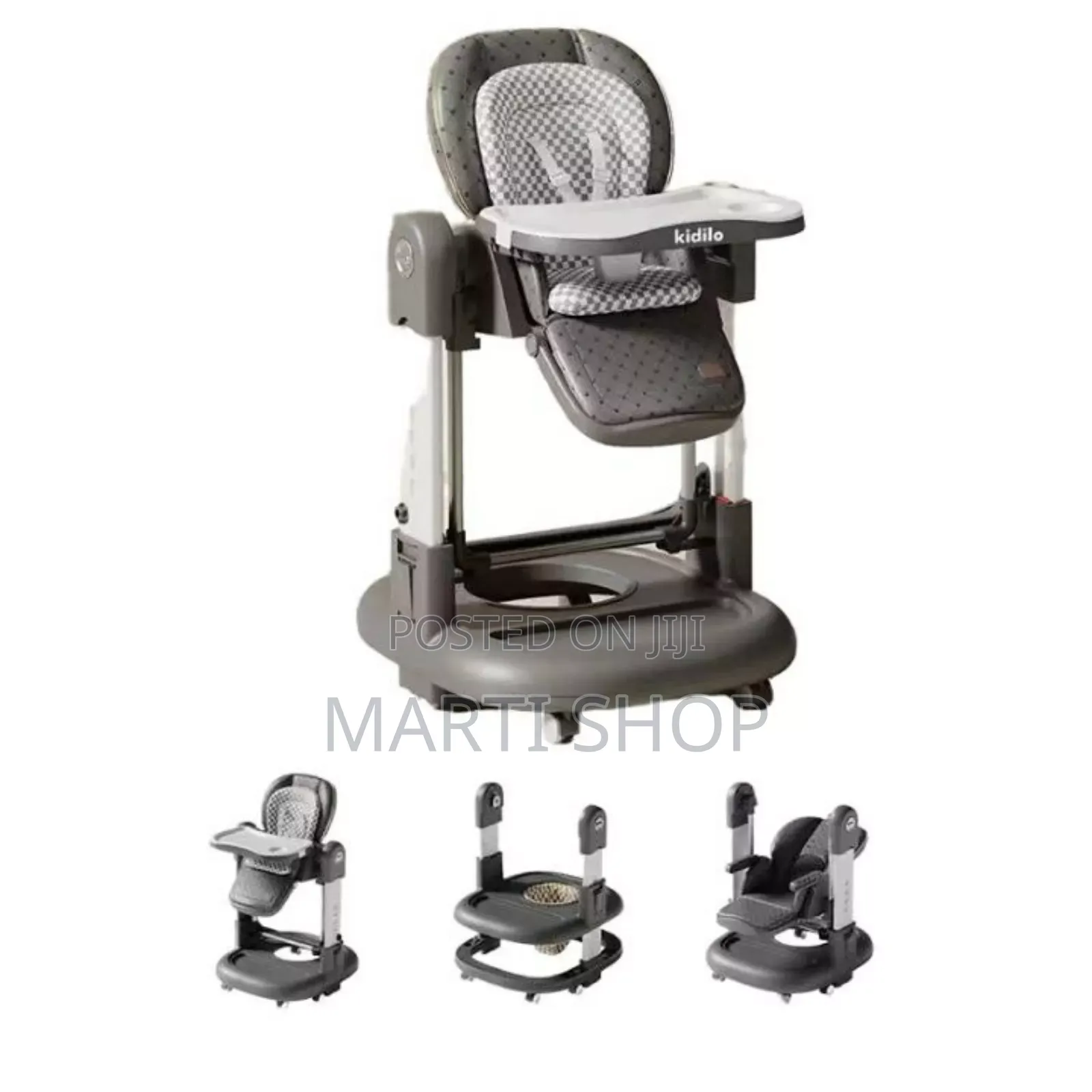 Kidilo 3-in-1 Premium High Chair 