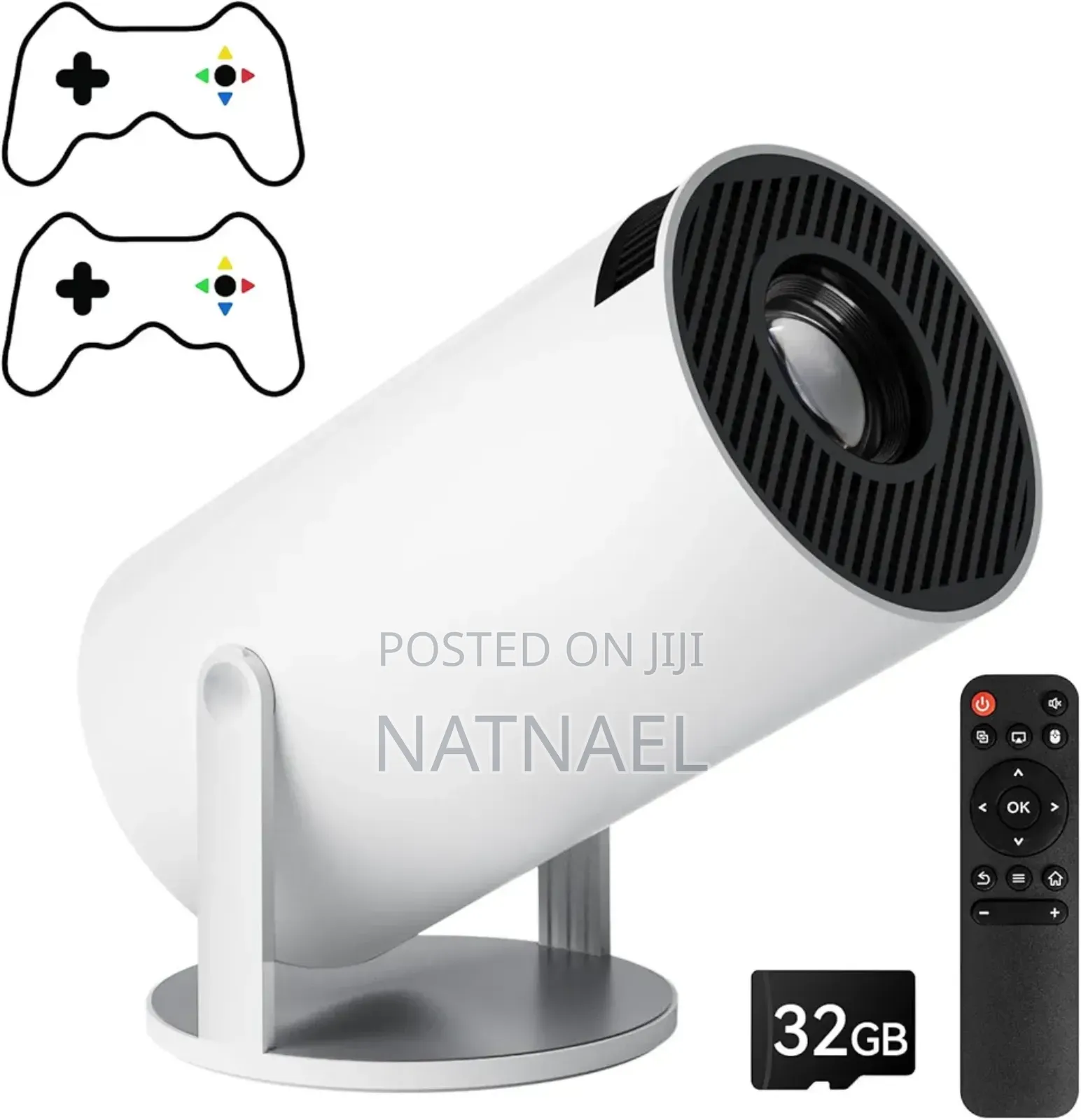 Jamic Range" 2-in-1 Video Game Projector