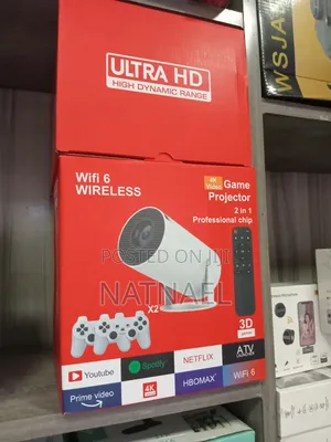 Jamic Range" 2-in-1 Video Game Projector