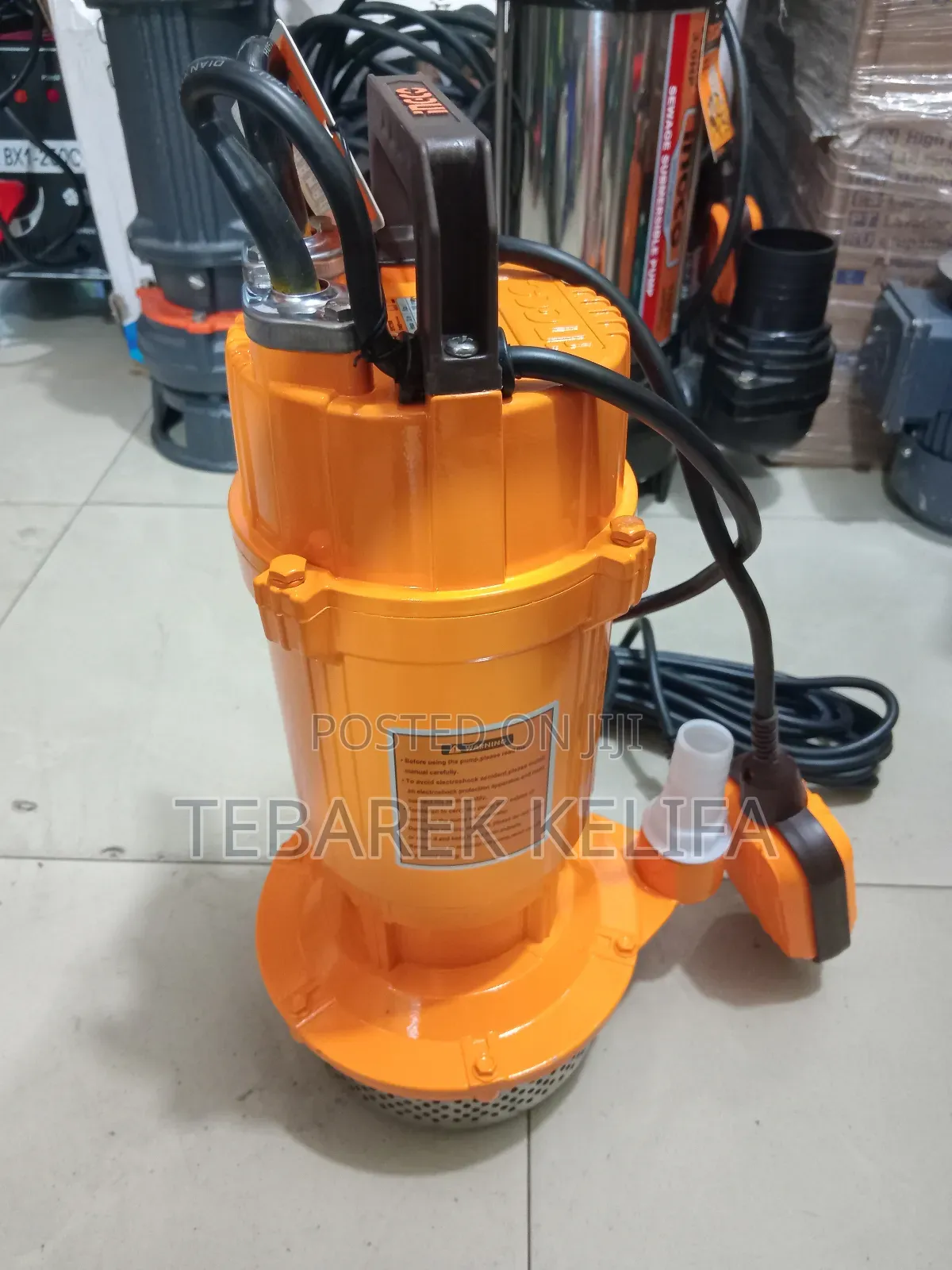 Ingco Sumersible Pump 1.0hp