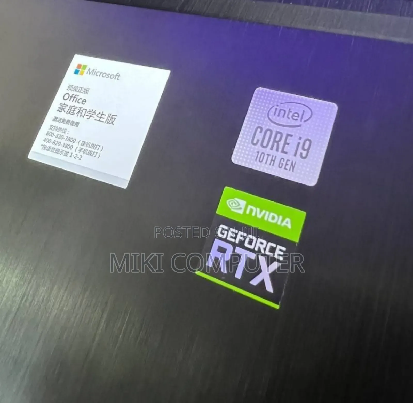 New Laptop HP Omen 15 32GB Intel Core I9 SSD 512GB