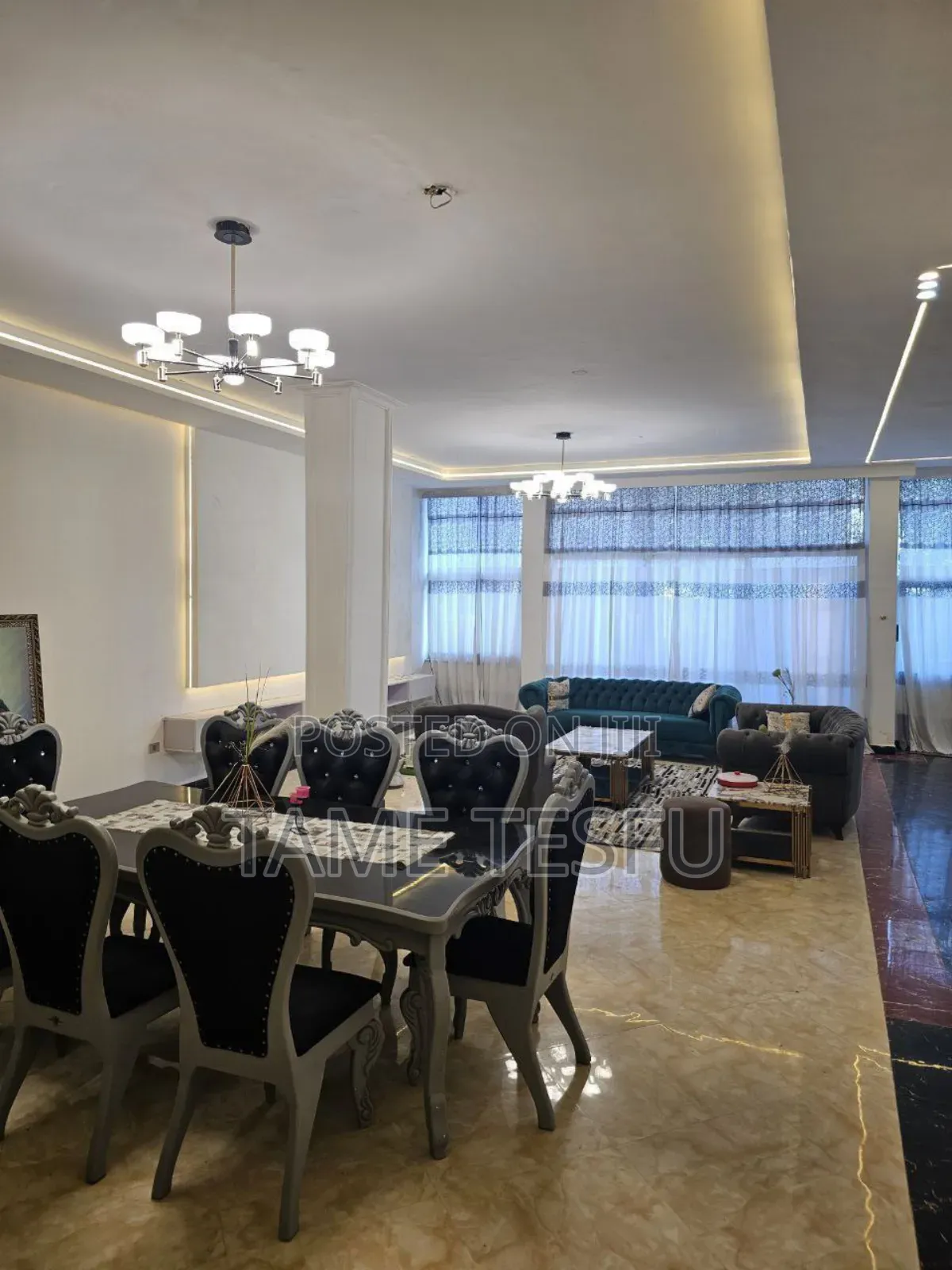 Furnished 6bdrm House in የካ መገናኛ, Bole for sale