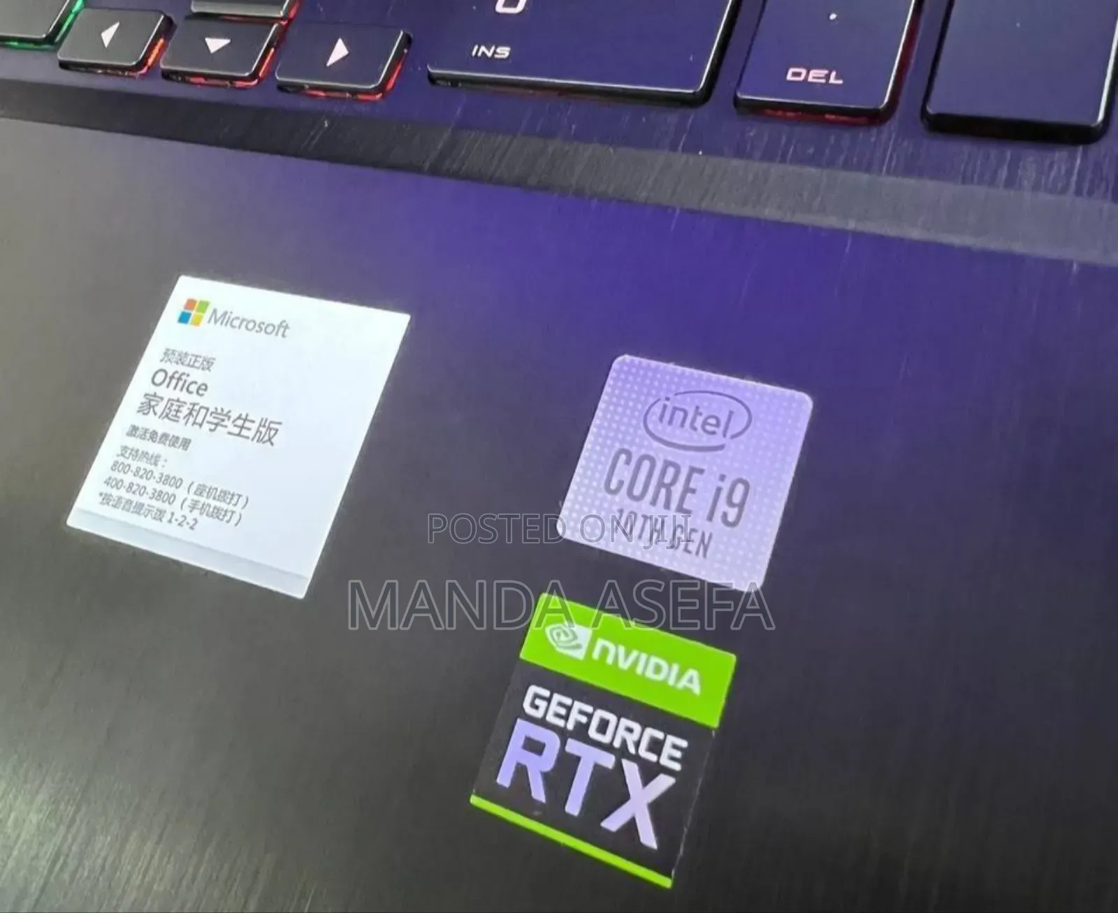 New Laptop HP Omen 15 32GB Intel Core I9 SSD 512GB