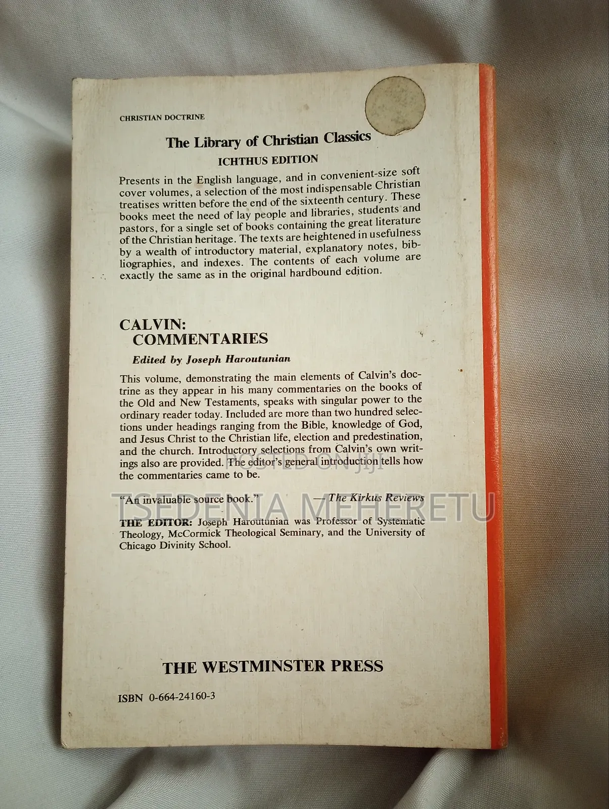 Calvin: Commentaries