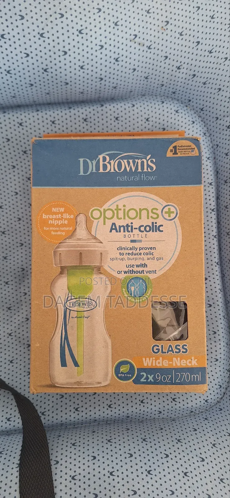 Drbrown's Glass Baby Bottle