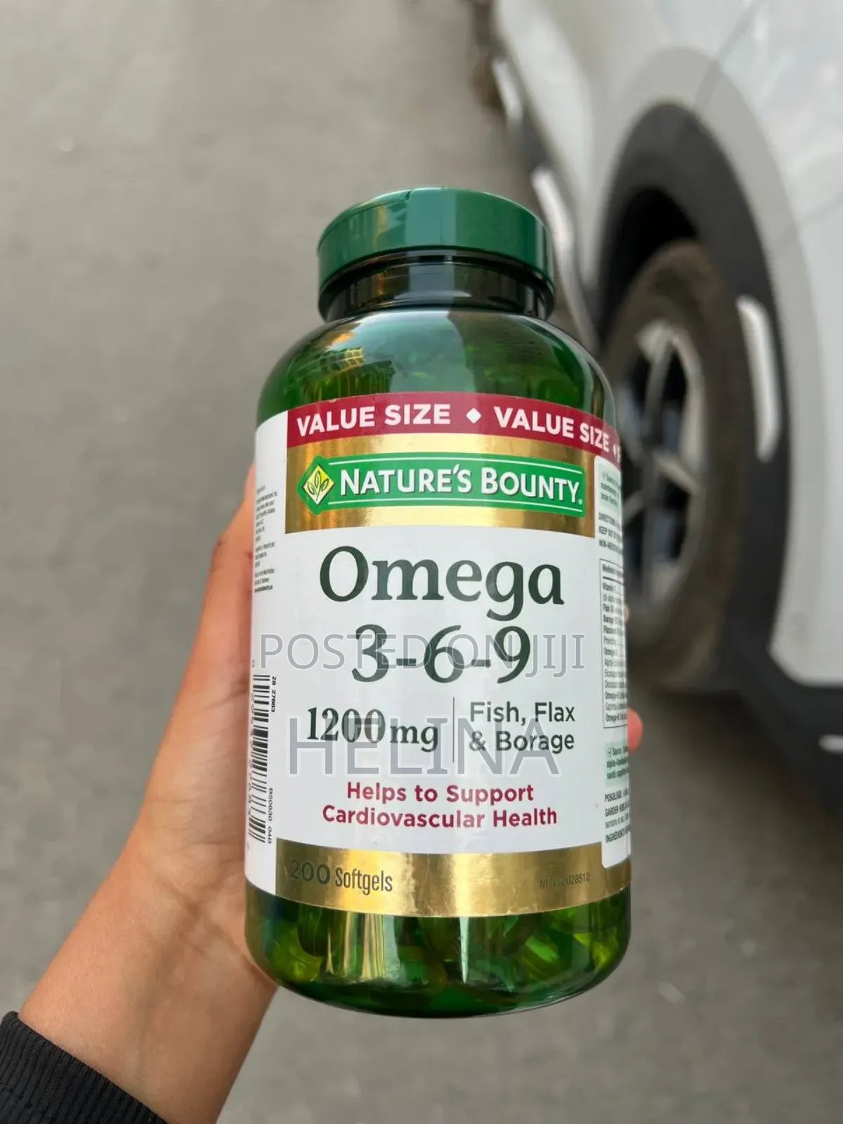 Omega 3-6-9 1200mg Helps to Support Cardiovascular Health 200 Softgels