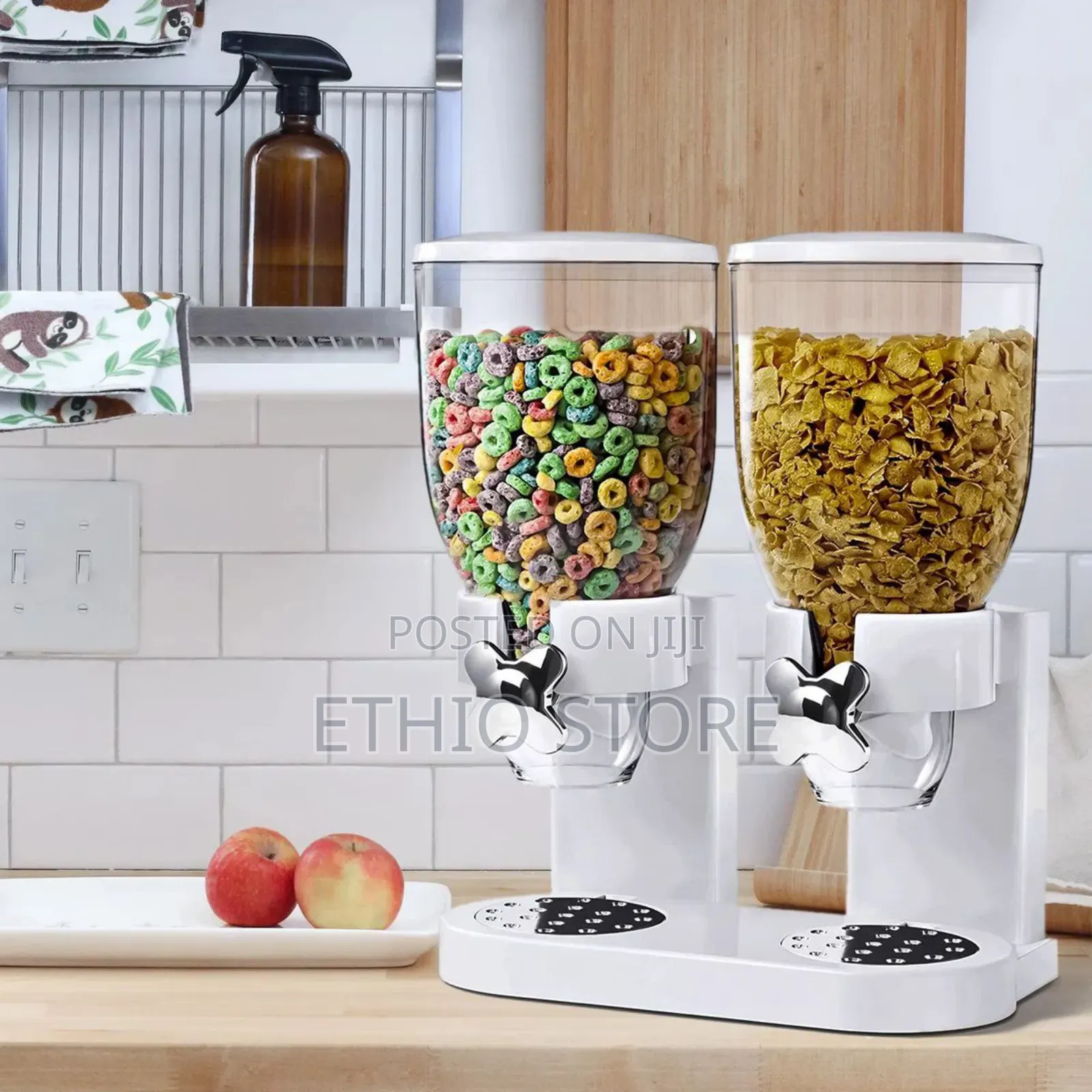 Perucci Original Cereal Dispenser Double
