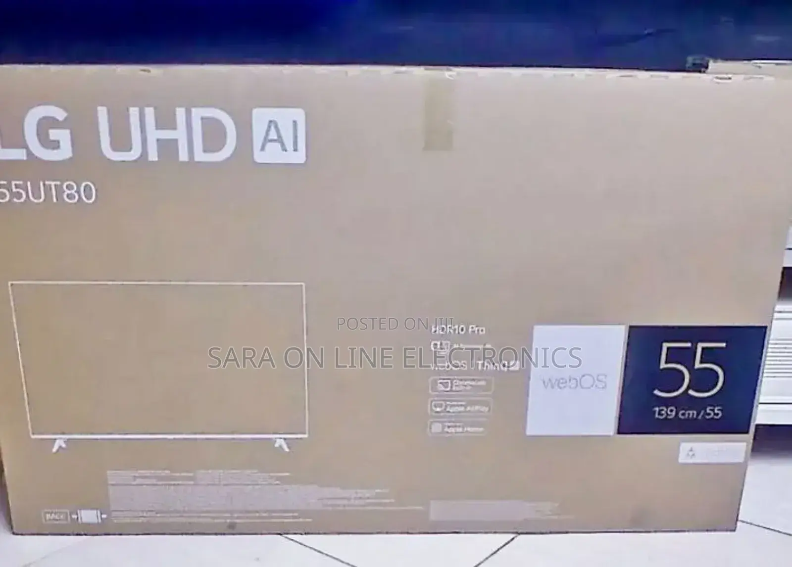 ○●Lg 55" Webos Hub Uhd Smart Tv 10year Warranty