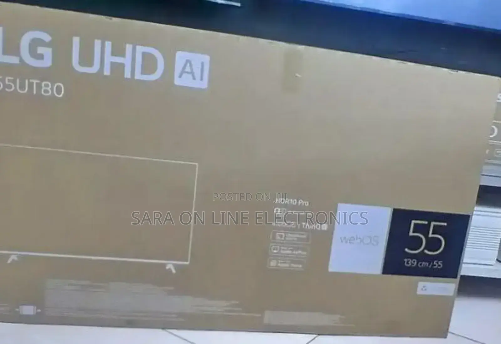 ○●Lg 55" Webos Hub Uhd Smart Tv 10year Warranty