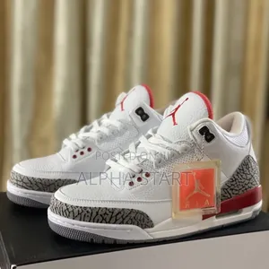 Photo - Jordan 3 Fire Red High Master Quality Smooth Sneakers for You