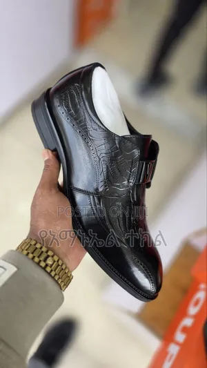 Photo - Leather Flat Shoes