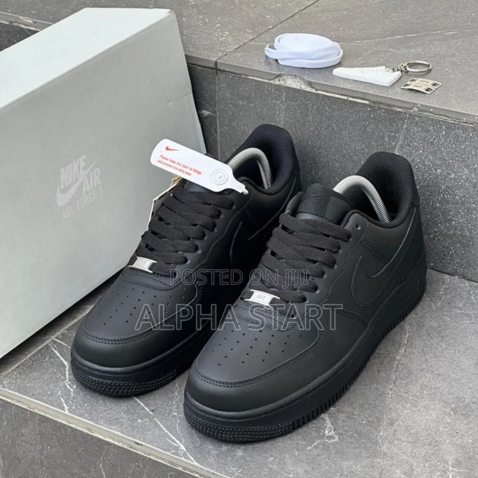 Nike Air Force Black Cat High Master Quality Shoes Made in Vietnam