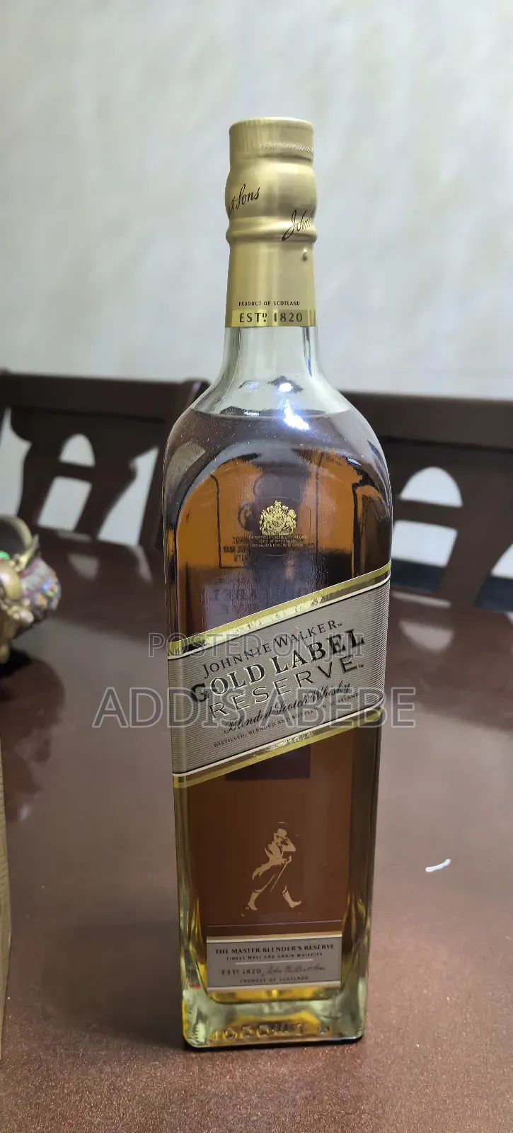 Gold Label Johny Walker Whisky