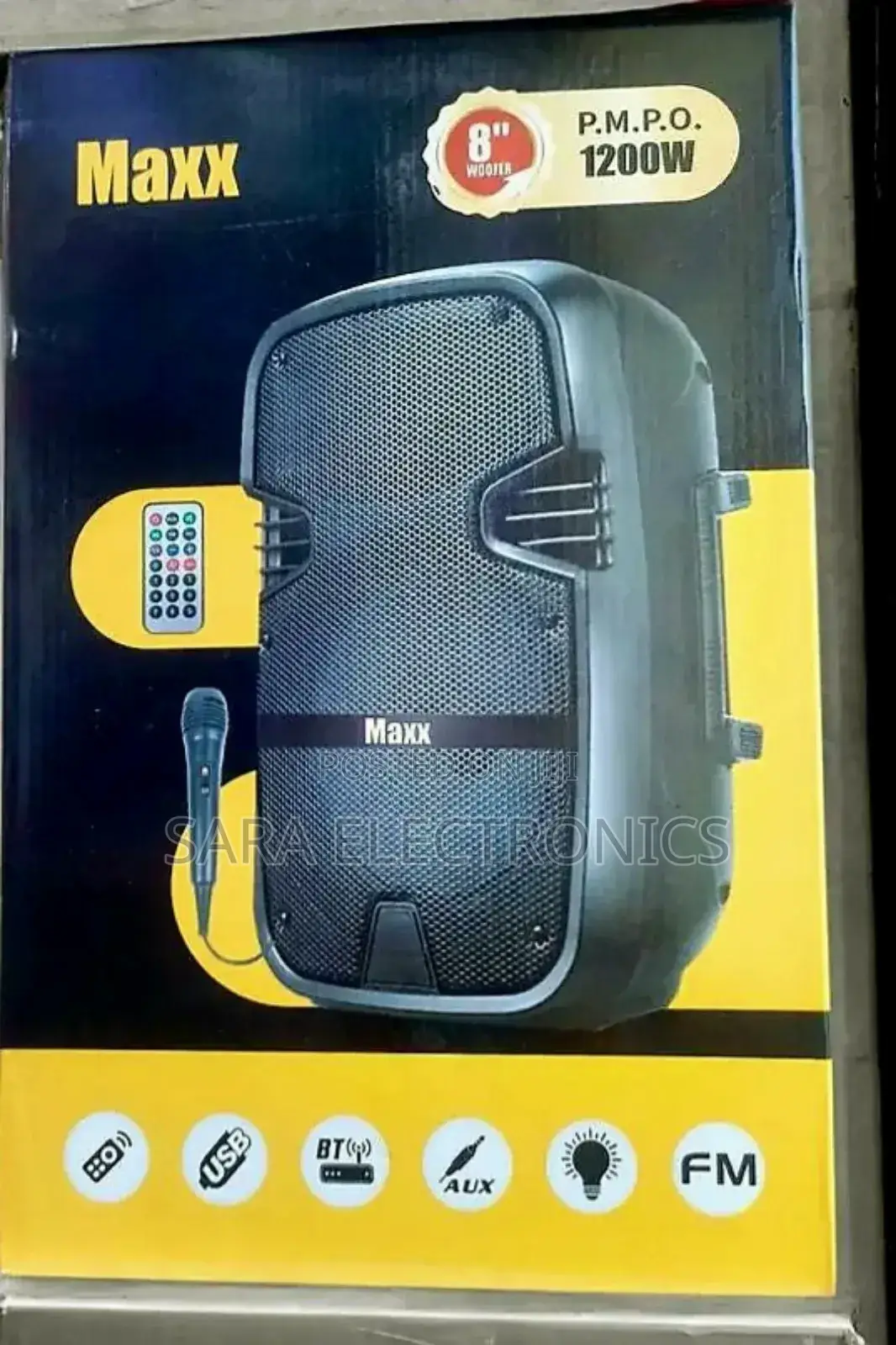 Maxx 8 Inch Orignal Speaker 5year Real Warranty