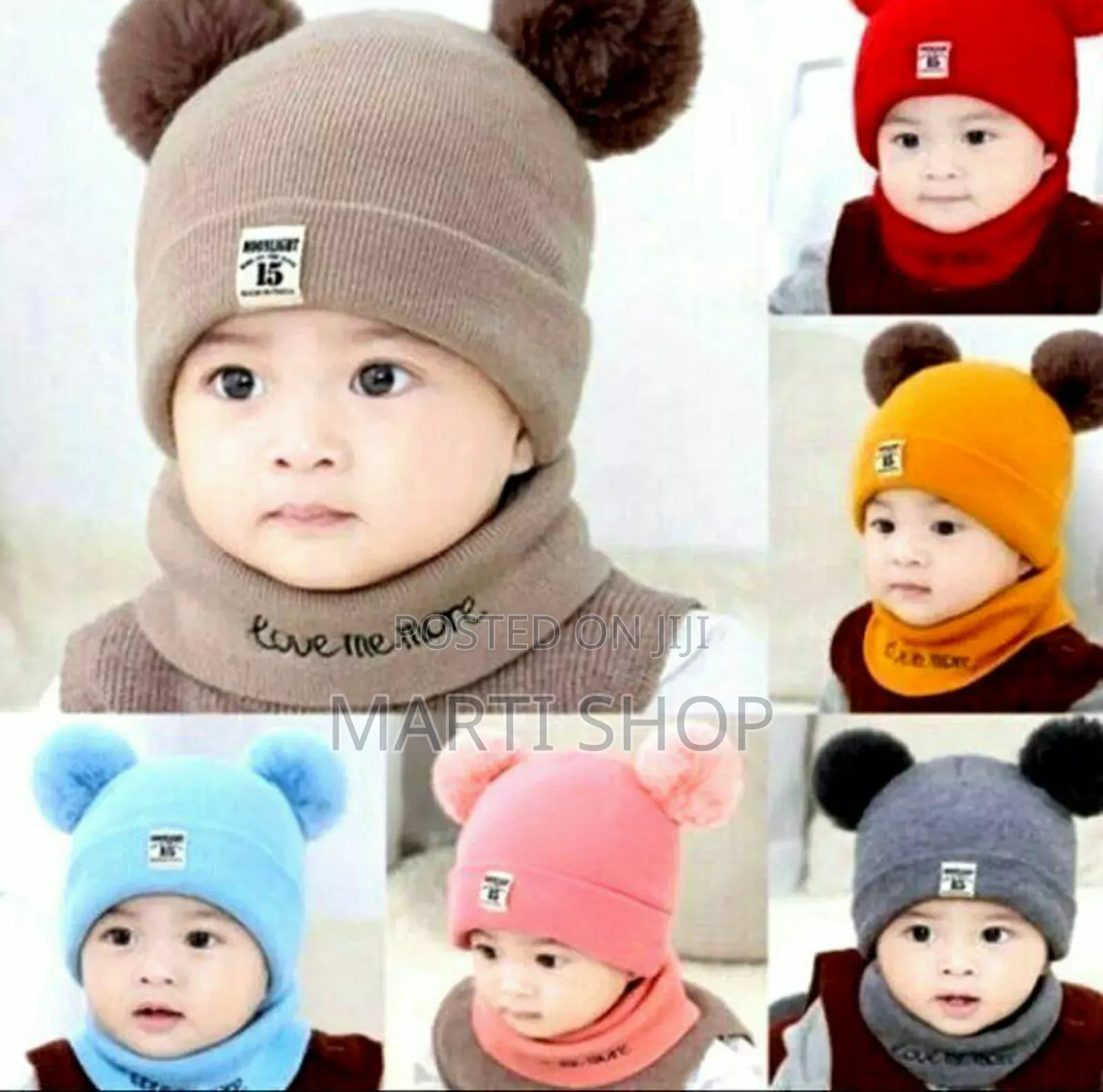 ኮፍያ እና ስካርቭ