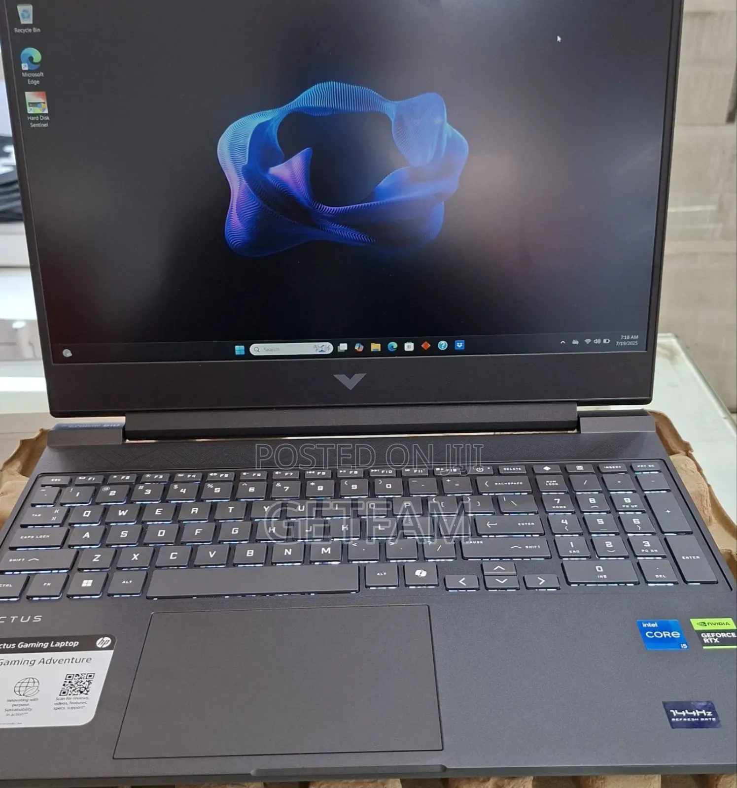 New Laptop HP Victus 15 16GB Intel Core I5 SSD 512GB