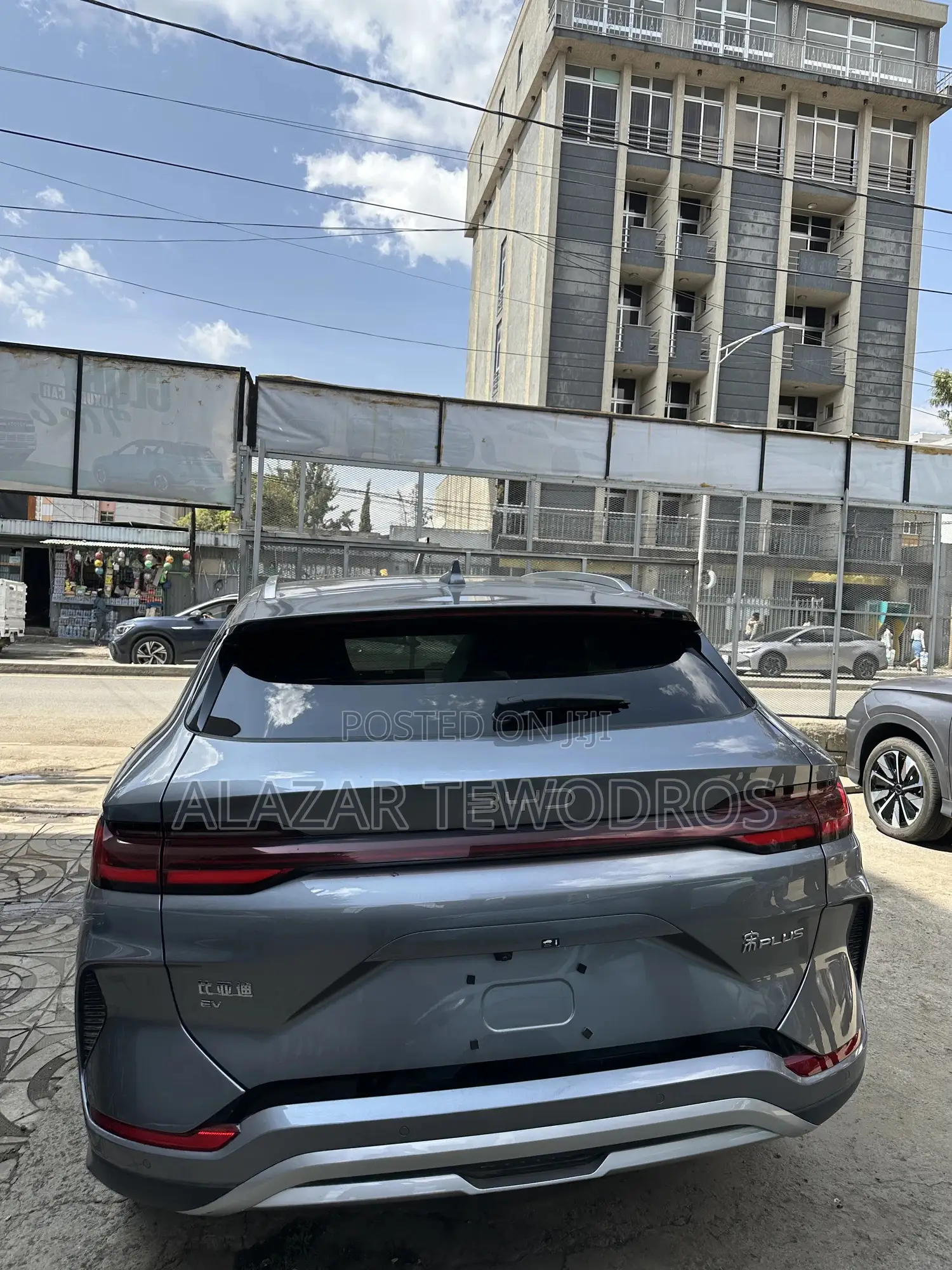 New BYD Song Plus 2024 Gray