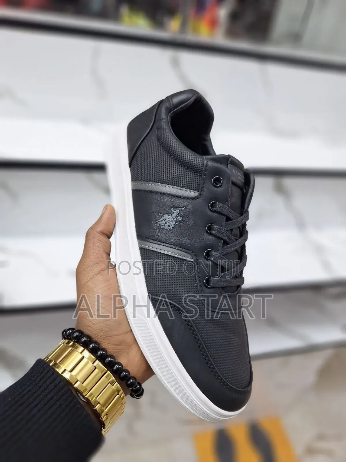 Us Polo High Master Quality Flat Shoes for Man's