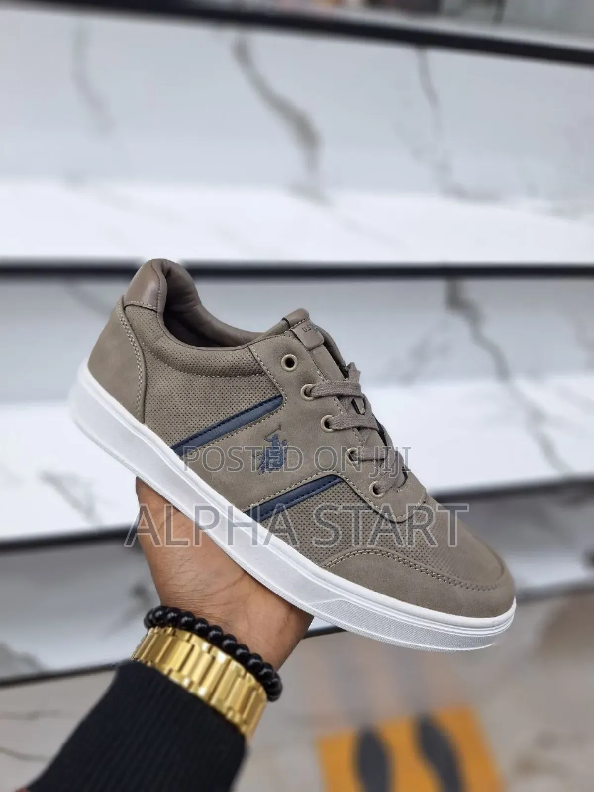 Us Polo High Master Quality Flat Shoes for Man's