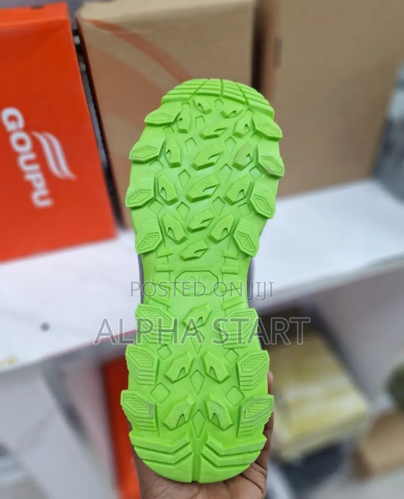 Qc Tex Gray Quality Hiking Boots Master Quality for Men