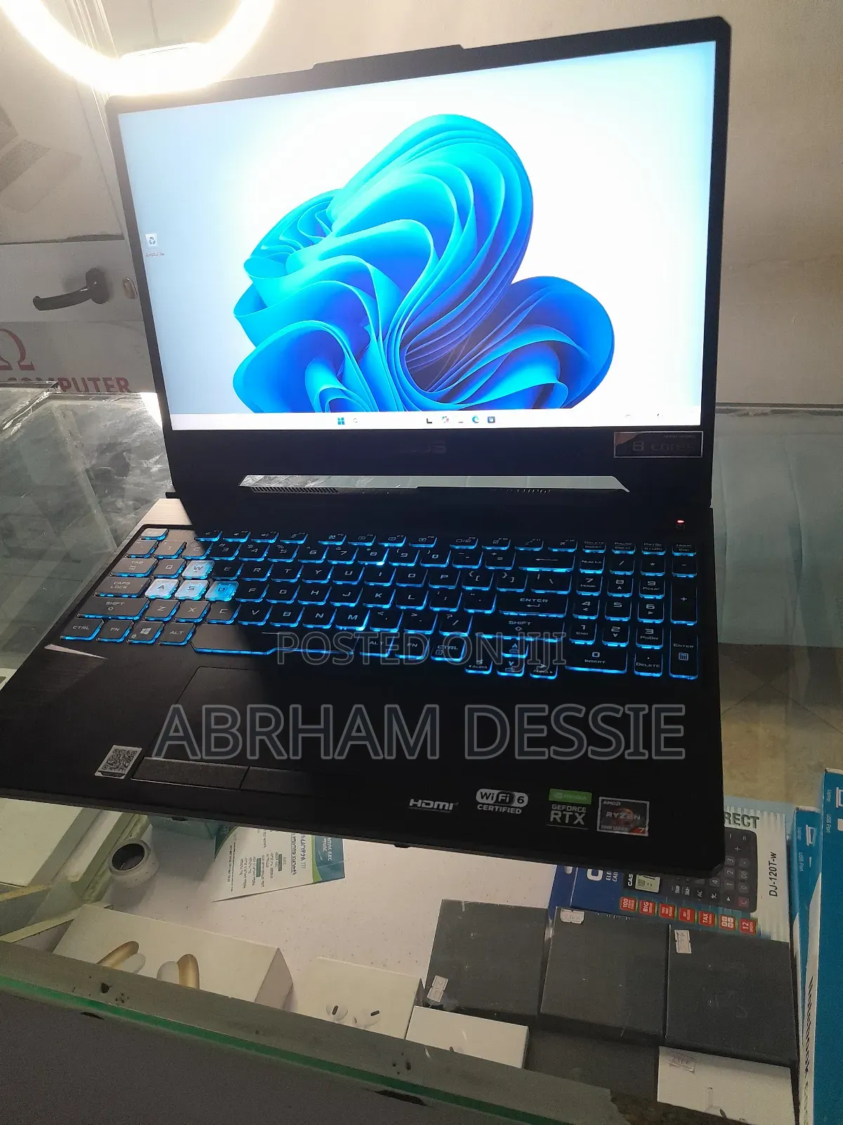 New Laptop Asus 16GB AMD Ryzen 7 SSD 512GB