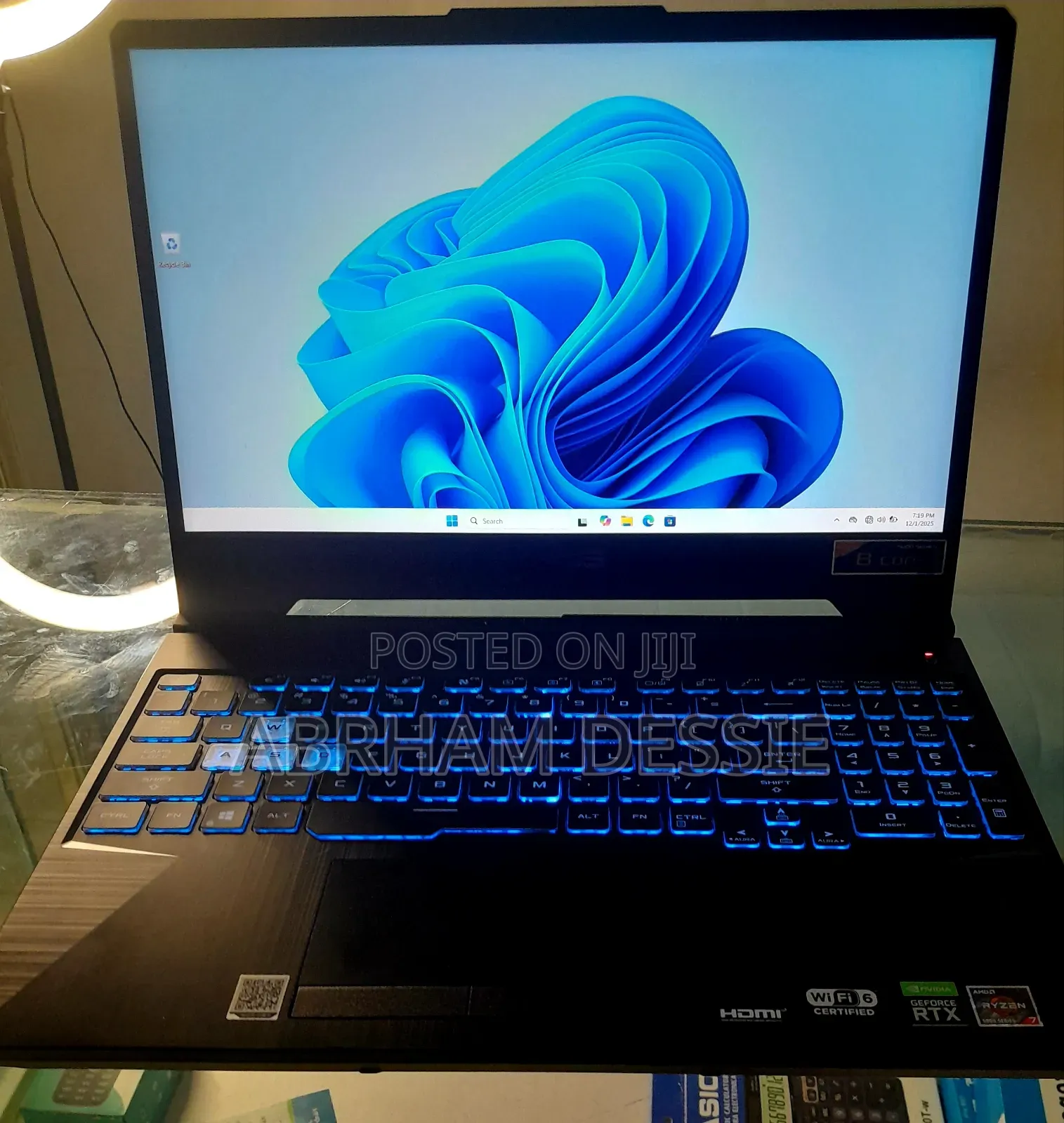 New Laptop Asus 16GB AMD Ryzen 7 SSD 512GB