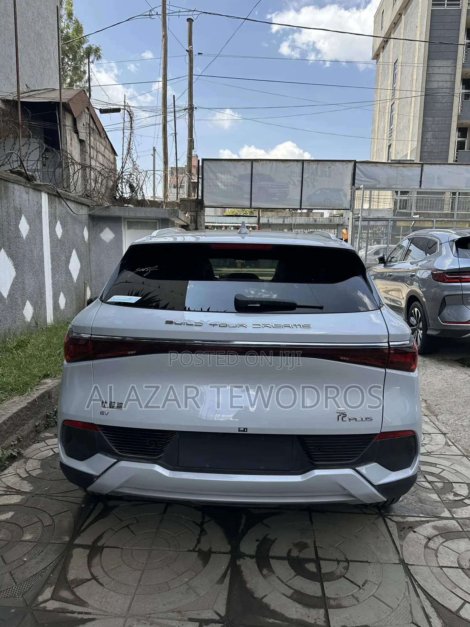 New BYD Yuan Plus 2024 White