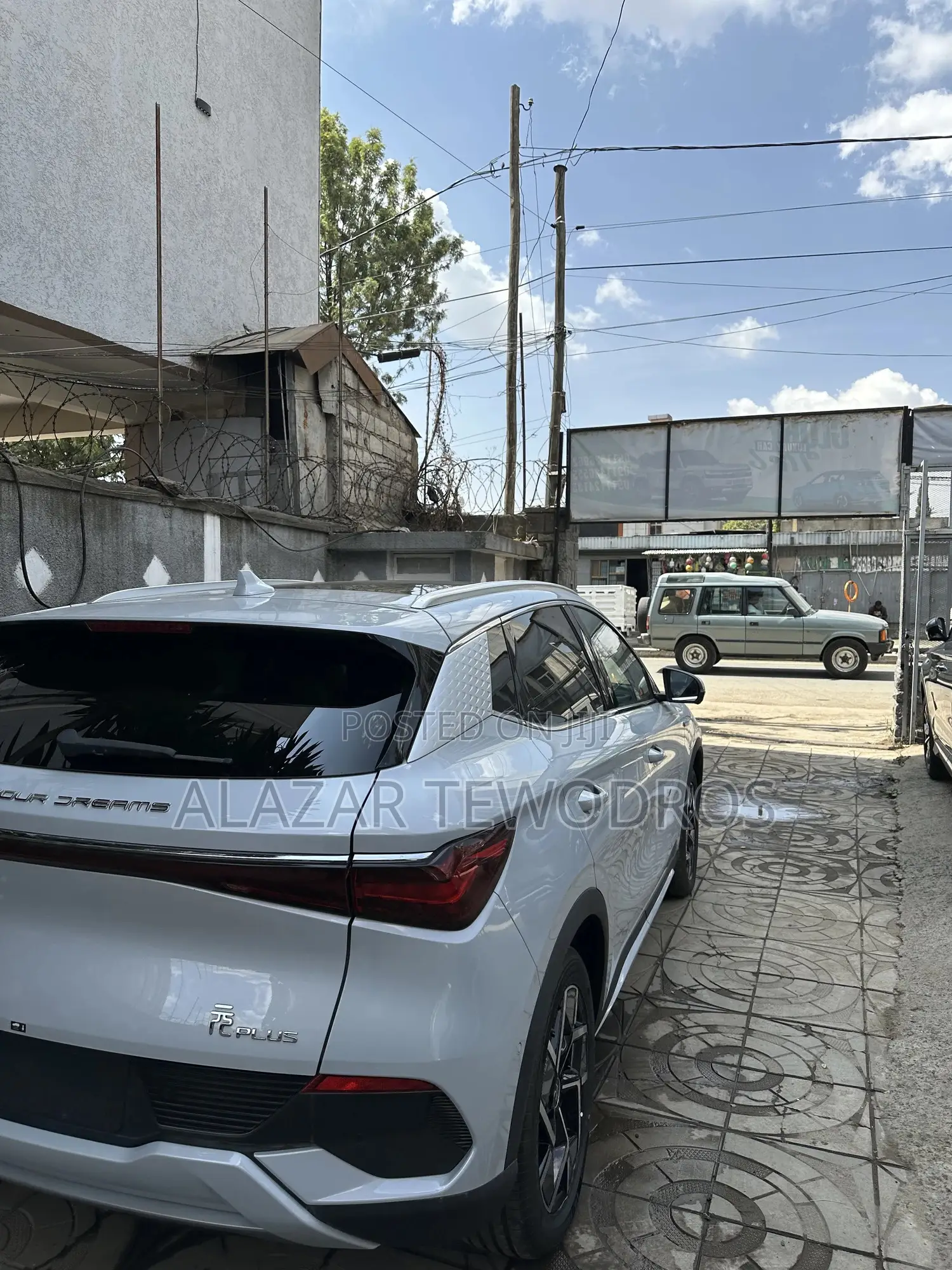 New BYD Yuan Plus 2024 White