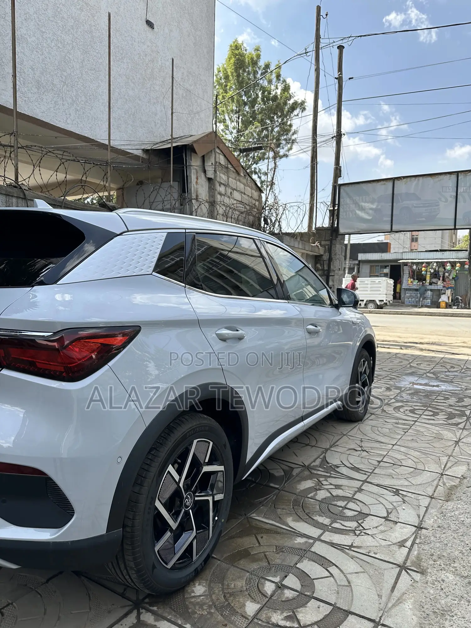 New BYD Yuan Plus 2024 White