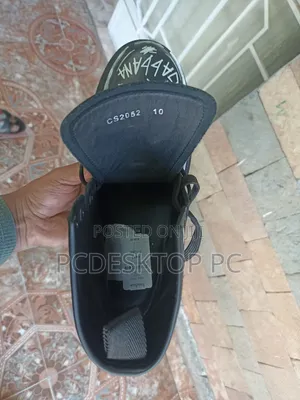 Dolce Gabbana Graffiti-Print Leather Hi-Trekking Combat Boots