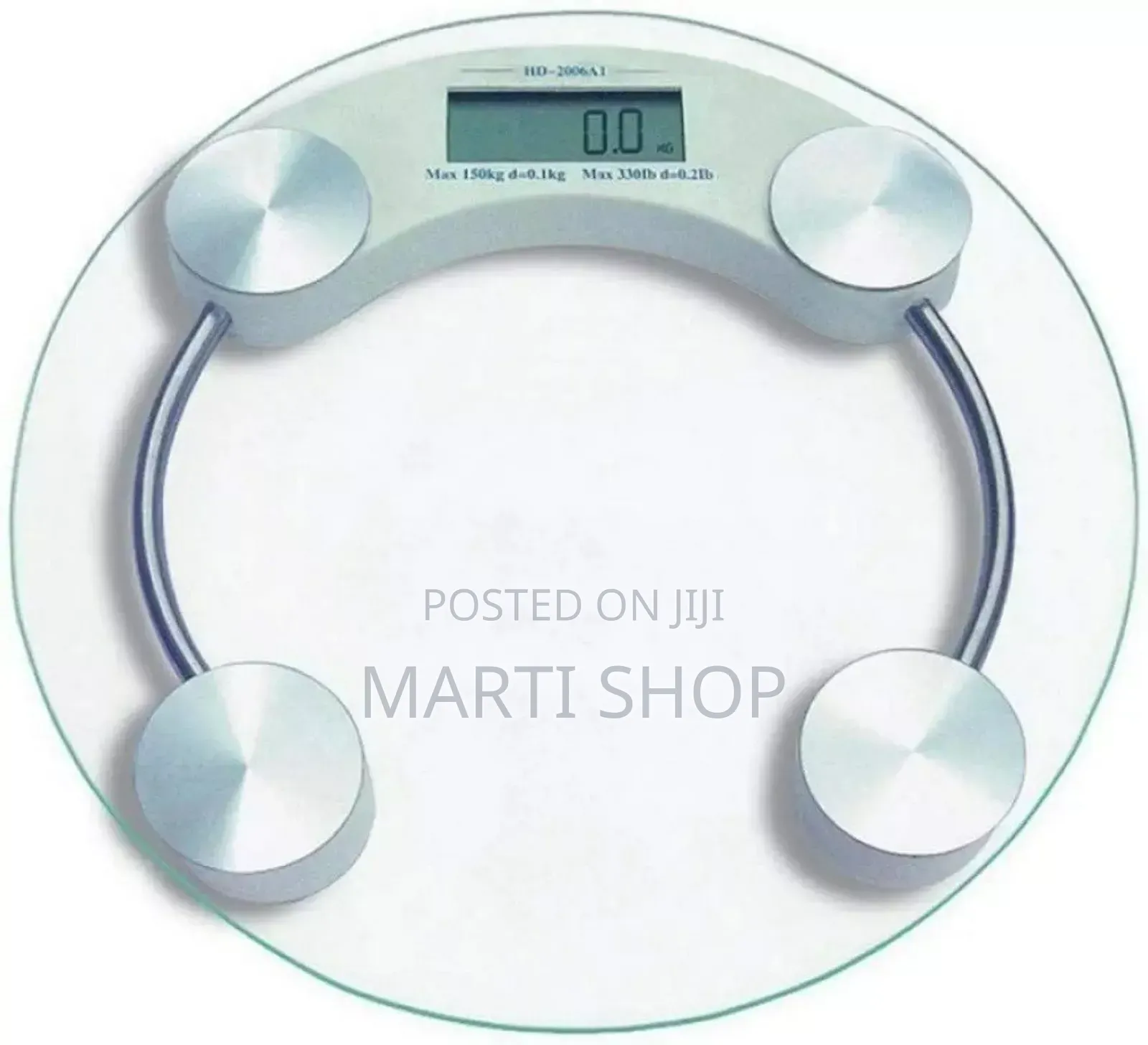 Digital Glass Electronic Personal Scale With 180kg Capacity