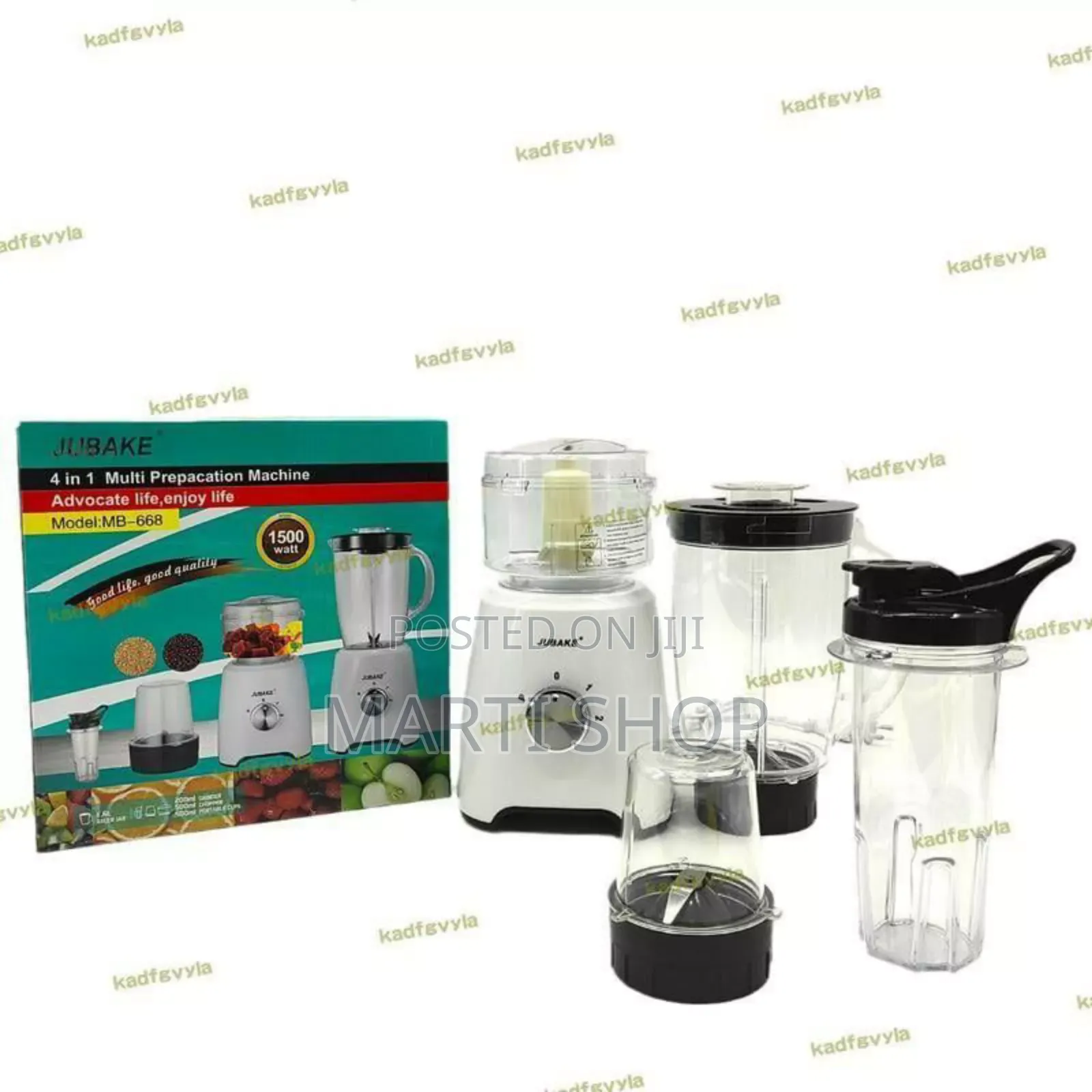 Silver Love – 4 in 1 Multi Preparation Machine