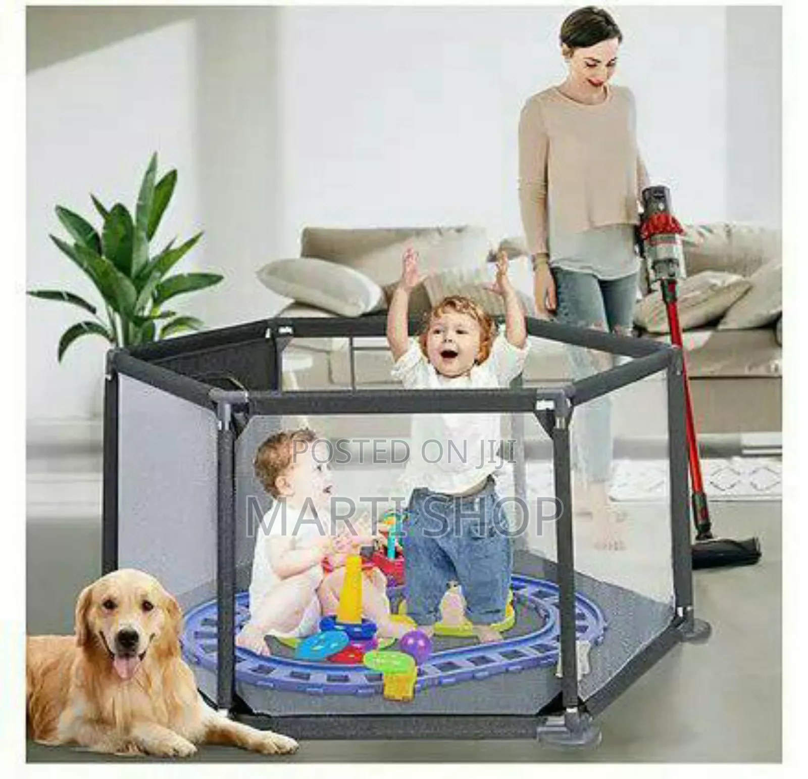 Foldable Children's Game Fence