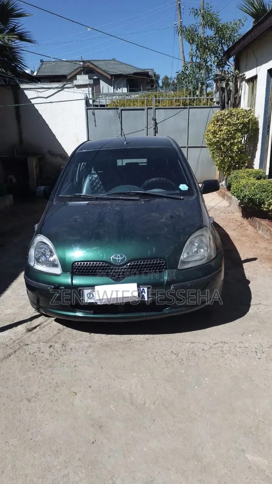 Toyota Vitz 1.3 AWD 3dr 2000 Green