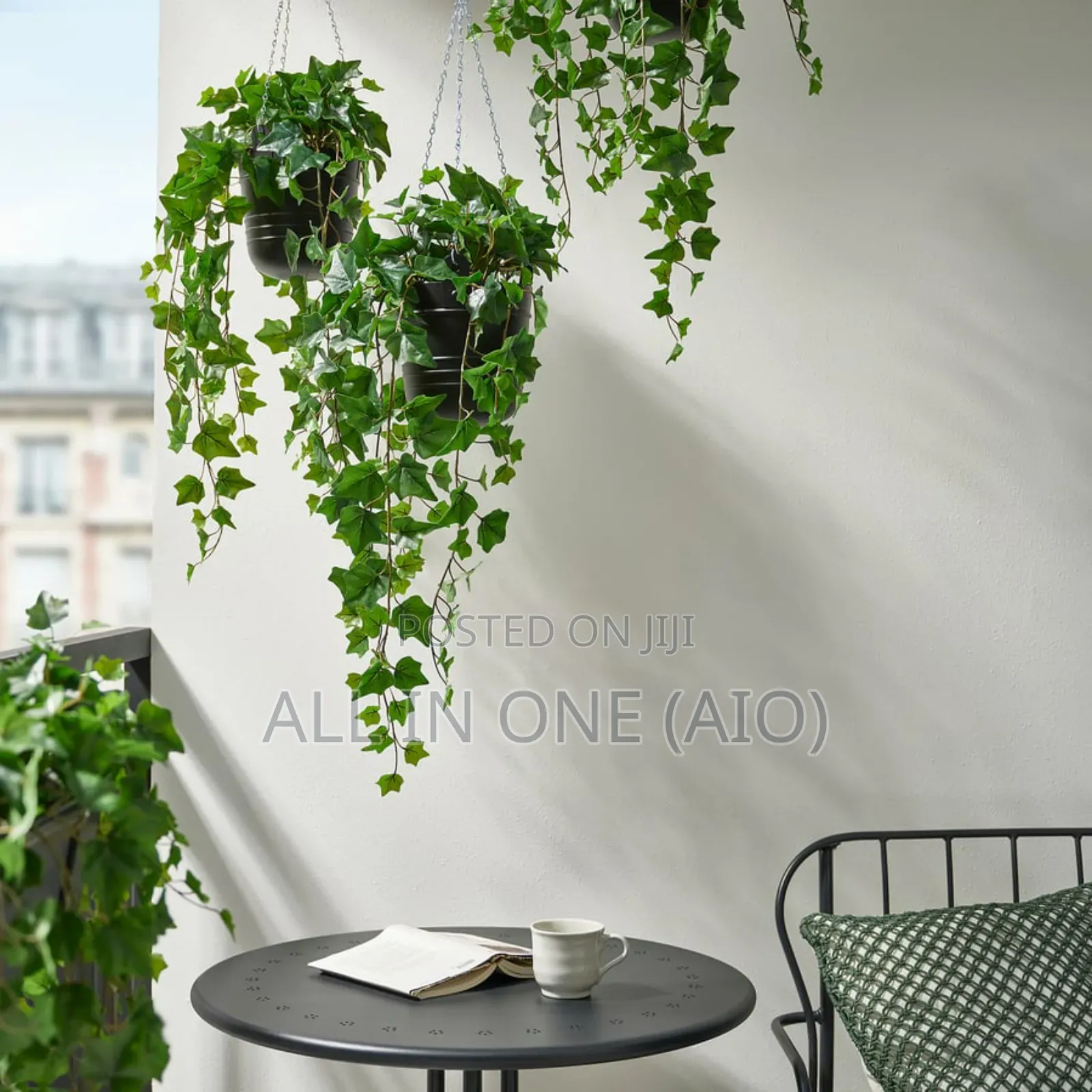  Ikea Artificial Potted Plant, in/Outdoor Hanging/Ivy, 15