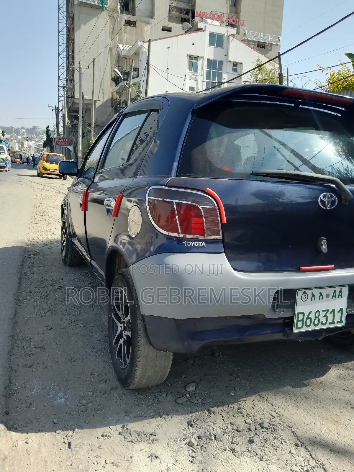 Toyota Yaris 2001 Blue