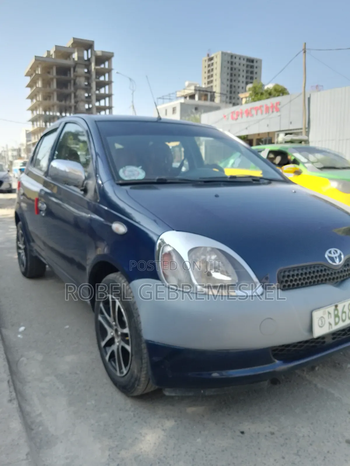 Toyota Yaris 2001 Blue