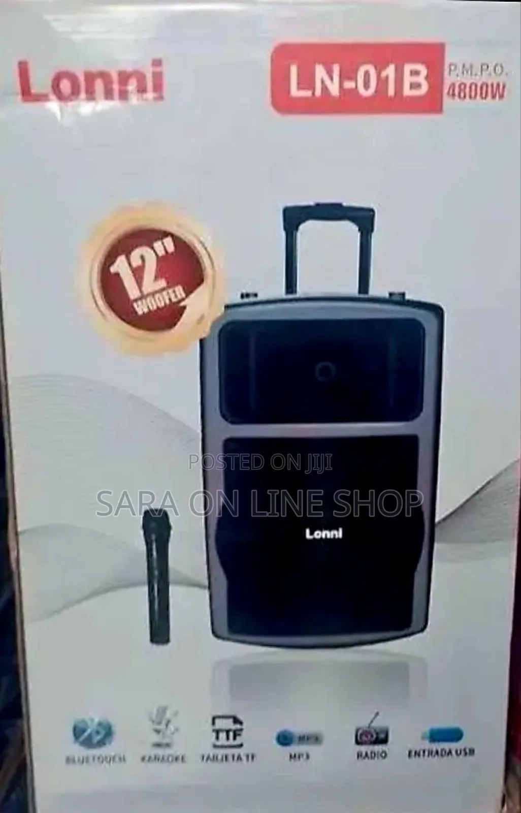 Lonni 12 Inch Home Tyter Speaker