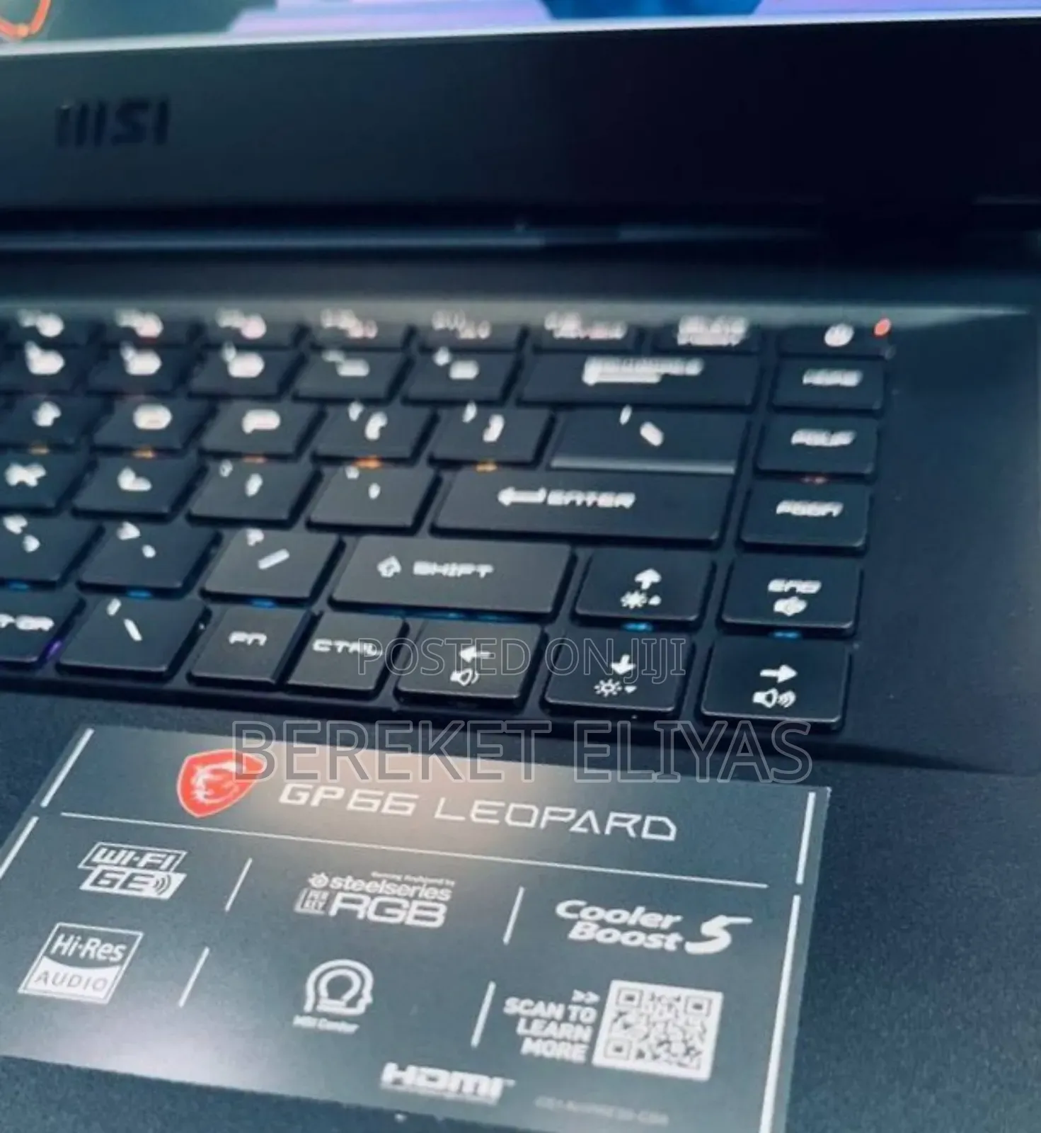 New Laptop MSI GP75 Leopard 16GB Intel Core I7 SSD 1T