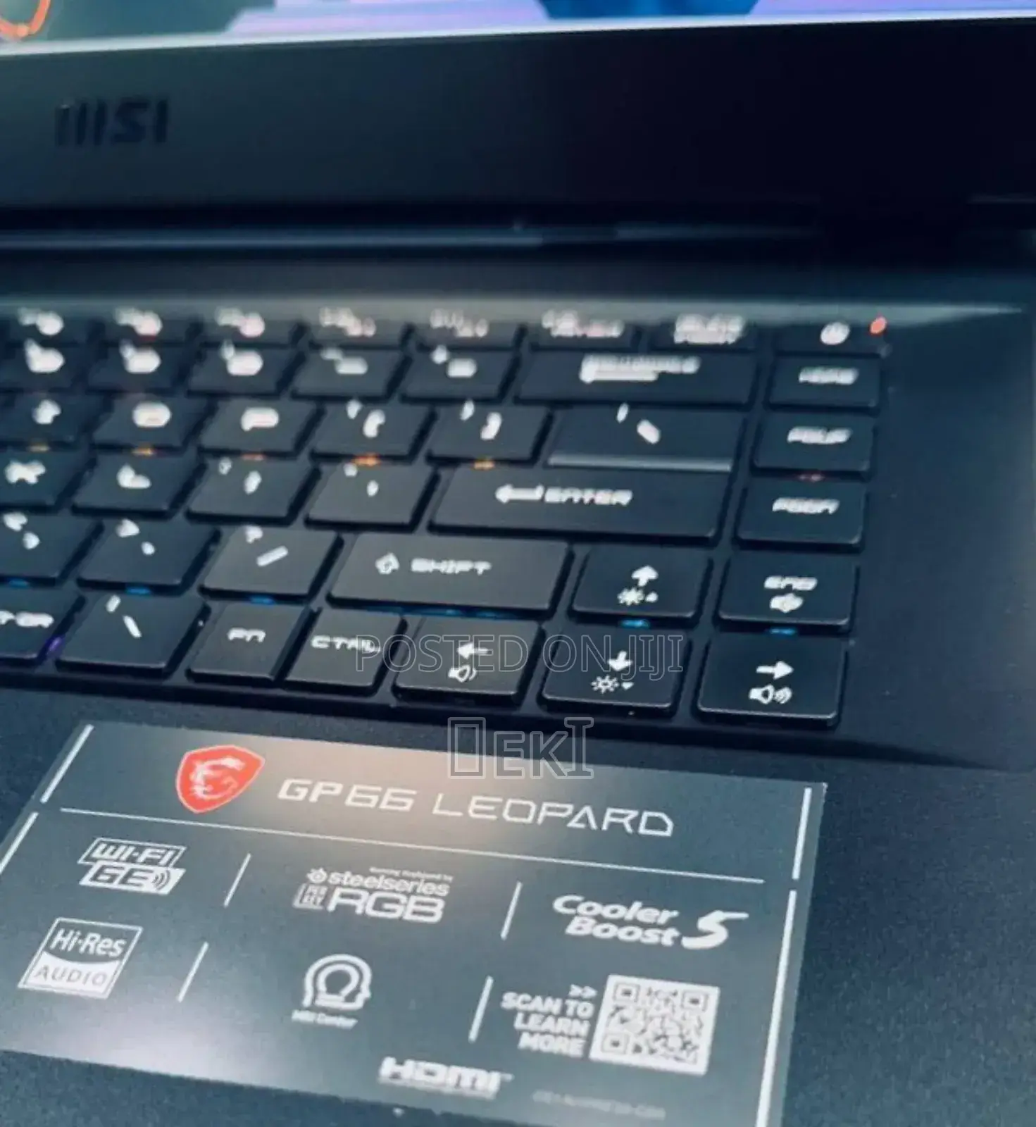New Laptop MSI GP75 Leopard 16GB Intel Core I7 SSD 1T
