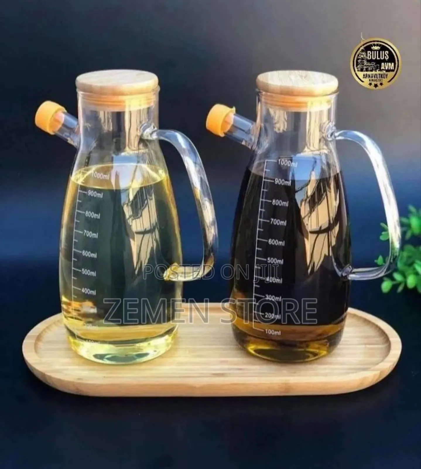 900ml Glass Oil Bottle