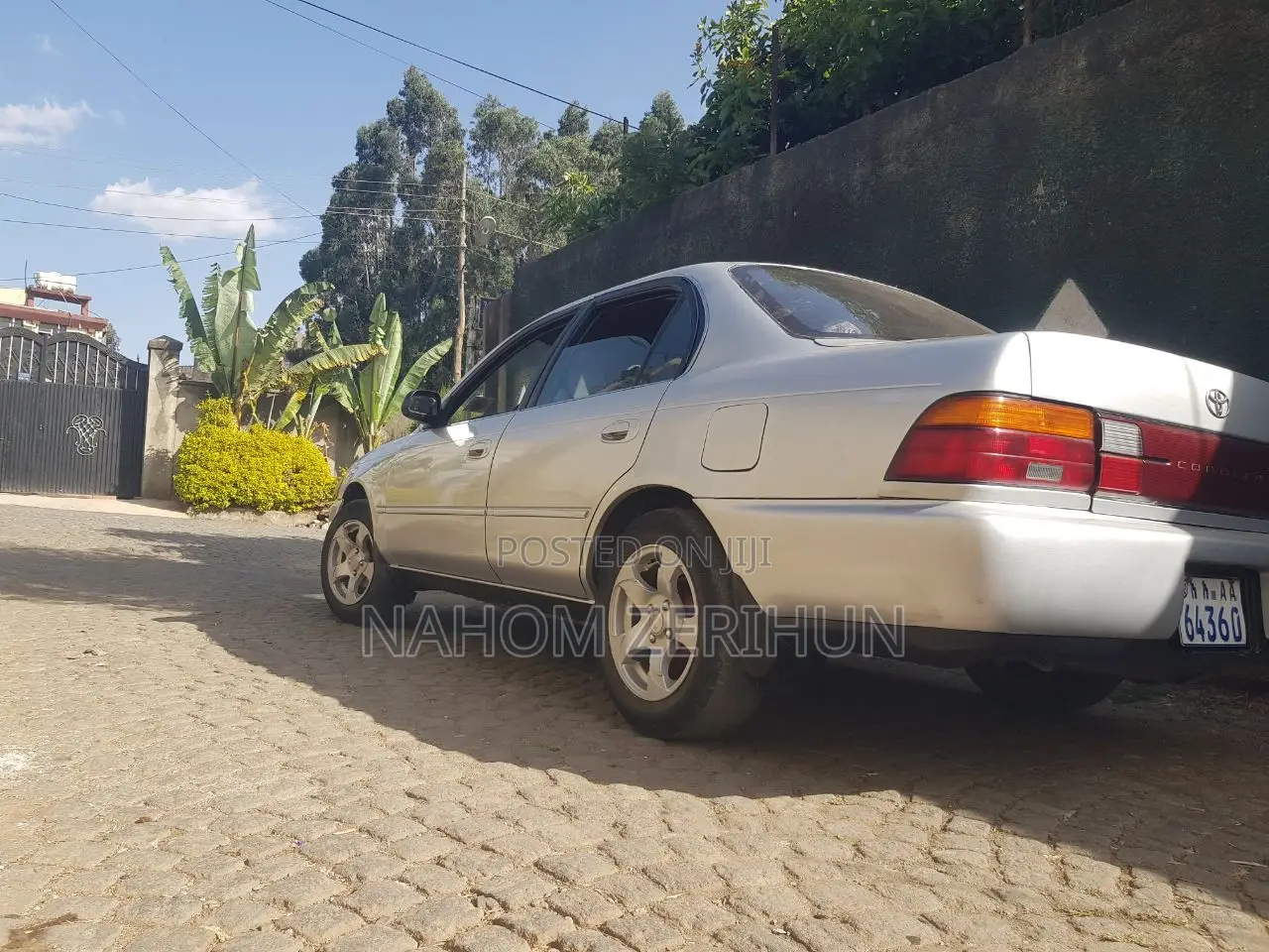 Toyota Corolla Sedan 1994 Silver