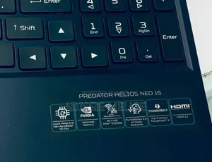 New Laptop Acer Predator Helios Neo 16 16GB Intel Core I9 SSD 1T