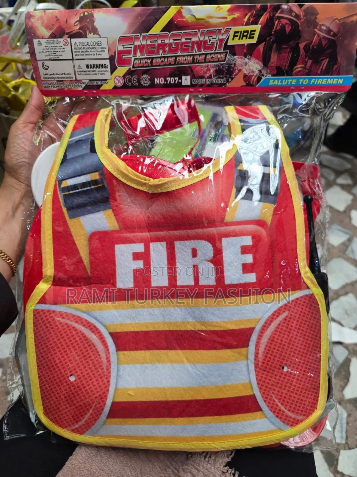 Fireman Costome Clothes
