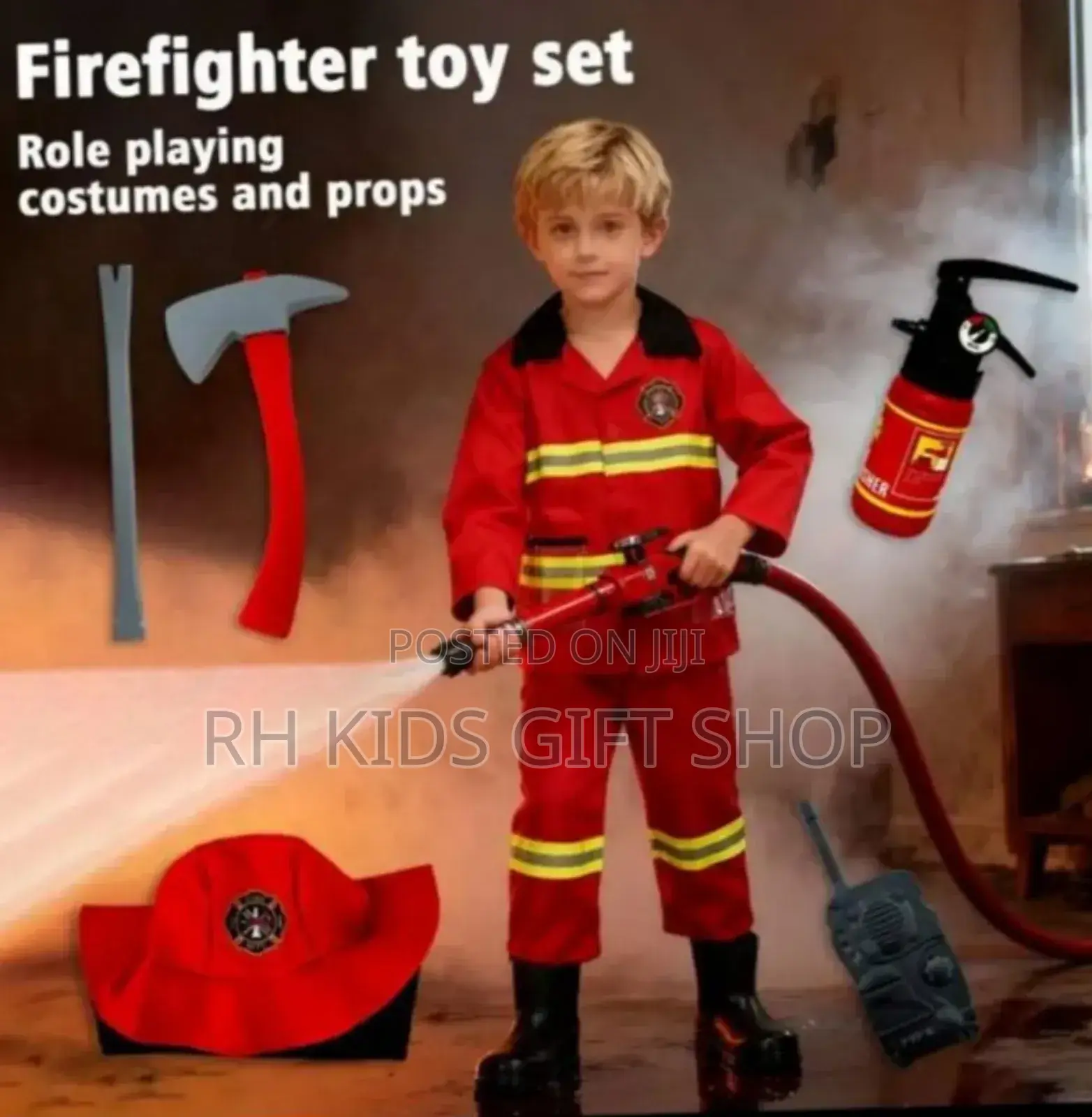 Fireman Costome Clothes