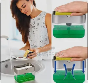 Photo - Soap Pump Dispenser With Sponge